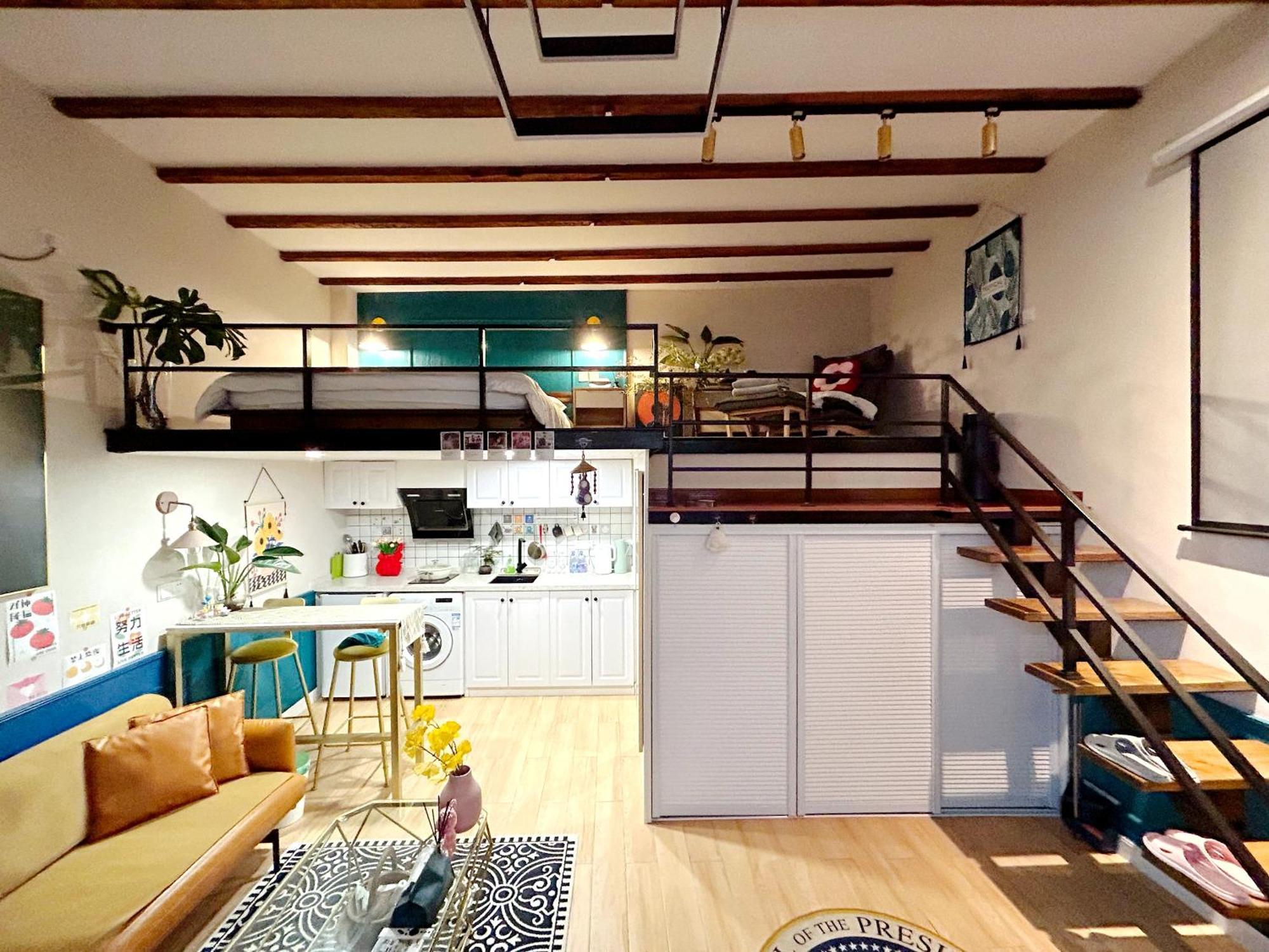 Shanghai Hills & Zinn City Bnb Near Line13 Mid Huaihai Rd & Changle Rd Bagian luar foto